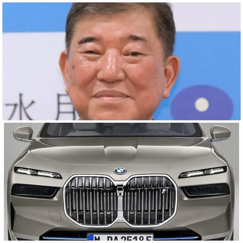 石破茂がBMWに似てる